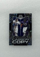 2024 Panini Mosaic Carbon Copy Lawrence Taylor / Ray Lewis #CC-15 card