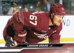 2023-24 Upper Deck Base Set Lawson Crouse #261 card