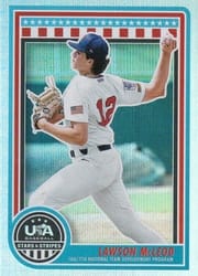 2025 Panini Stars & Stripes Base Set Lawson McLeod #144 card