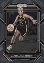 2023 Panini Prizm WNBA Base Set Layshia Clarendon #74 card