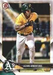2018 Bowman Prospects Lazaro Armenteros #BP118 card