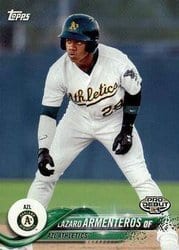 2018 Topps Pro Debut Base Set Lazaro Armenteros #154 card