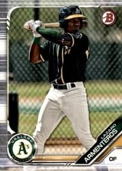 2019 Bowman Draft Base Set Lazaro Armenteros #BD-198 card