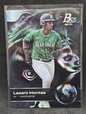 2023 Bowman Platinum Top Prospect Autographs Lazaro Montes #TOP-42 card