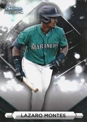 2023 Bowman Sterling Base Set Lazaro Montes #BSP-78 card