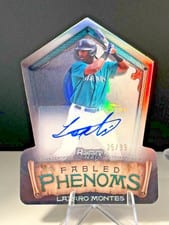 2024 Bowman's Best Fabled Phenoms Autographs Lazaro Montes #FPA-LM card