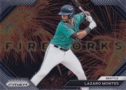2024 Panini Prizm Fireworks Lazaro Montes #3 card