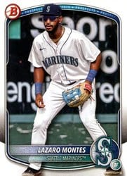 2025 Bowman Prospects Lazaro Montes #BP-23 card