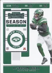 2019 Panini Contenders Base Set Le'Veon Bell #13 card