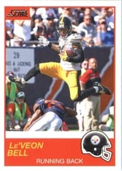 2019 Score Base Set Le'Veon Bell #114 card