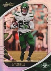 2020 Panini Absolute Base Set Le'Veon Bell #31 card