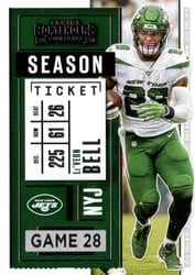 2020 Panini Contenders Base Set Le'Veon Bell #33 card