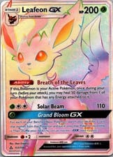 Ultra Prism Leafeon-GX #157 card