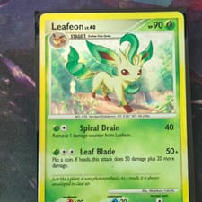 2008 Majestic Dawn Leafeon #24 card