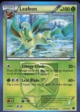 2013 Plasma Freeze Leafeon #11 card