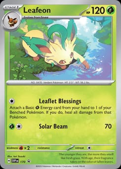 2022 Scarlet & Violet Promos Leafeon #170 card