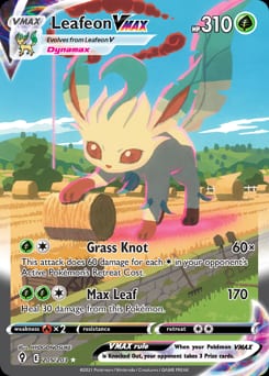 Evolving Skies Leafeon VMAX #205 card