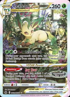 2023 Crown Zenith Galarian Gallery Leafeon VSTAR #GG35