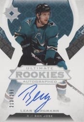 2019-20 Upper Deck Ultimate Collection Base Set Lean Bergmann #122 card