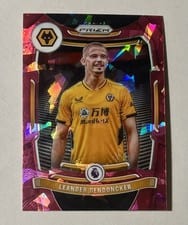 2021 Panini Prizm Premier League Leander Dendoncker Pink Ice Prizm #53 card
