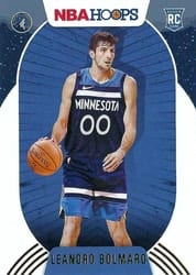 2020-21 Hoops Winter Base Set Leandro Bolmaro #247 card