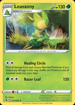 Fusion Strike Leavanny #11 card