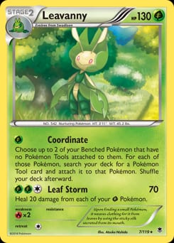 2014 Phantom Forces Leavanny #7 card