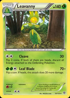 Plasma Storm Leavanny #10 card