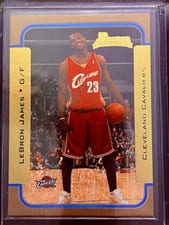 LeBron James 2003 Bowman card