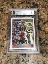 LeBron James 2003 Topps Chrome #111 Refractor card