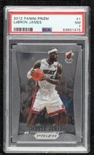 LeBron James 2012 Panini Prizm card
