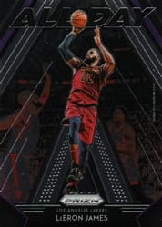 2018-19 Panini Prizm All Day LeBron James #10 card