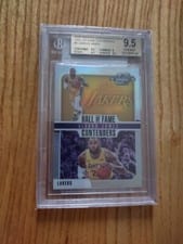 2018 Panini Contenders Optic Hall of Fame Contenders LeBron James #9 card