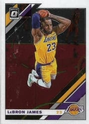 2019-20 Donruss Optic Base Set LeBron James #60 card
