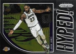 2019-20 Panini Prizm Get Hyped! LeBron James #2 card