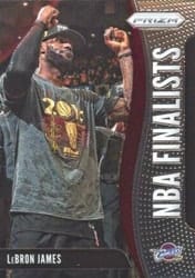 2019-20 Panini Prizm NBA Finalists LeBron James #3 card