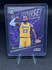 2019 Panini Donruss Optic My House LeBron James #13 card