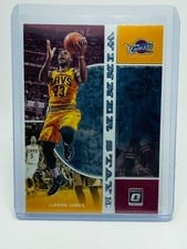 2019 Panini Donruss Optic Winner Stays LeBron James #10 card