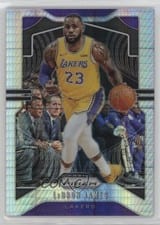 2019 Panini Prizm LeBron James Hyper Prizm #129 card