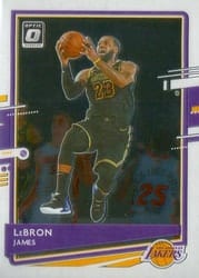 2020-21 Donruss Optic Base Set LeBron James #13 card