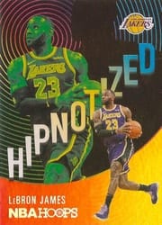 2020-21 Hoops Hipnotized LeBron James #6 card