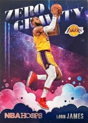 2020-21 Hoops Zero Gravity LeBron James #10 card