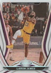 2020-21 Panini Certified Base Set LeBron James #55 card