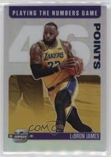 2020-21 Panini Contenders Optic Playing the Numbers Game LeBron James #3 card