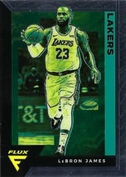 2020-21 Panini Flux Base Set LeBron James #79 card