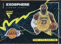 2020-21 Panini Flux Exosphere LeBron James #96 card