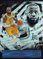 2020-21 Panini Illusions Base Set LeBron James #101 card