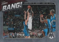2020-21 Panini Mosaic Bang! LeBron James #11 card