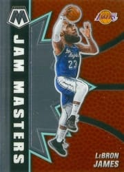 2020-21 Panini Mosaic Jam Masters LeBron James #10 card