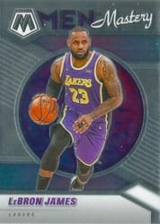 2020-21 Panini Mosaic Men of Mastery LeBron James #20 card